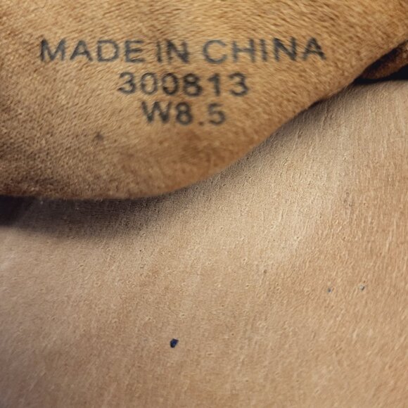 TOMS ~ Sz 8.5W ~ Denim Wedge Sandals ~ Excellent Condition - Picture 9 of 9